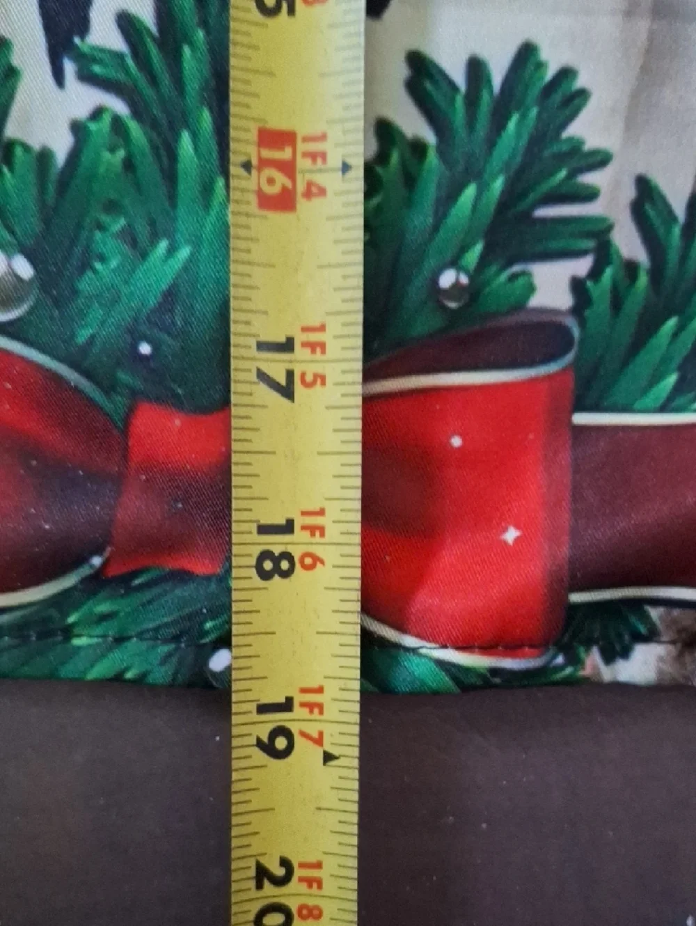 Christmas Cow Holiday  Flag - Red, Green, Black, White